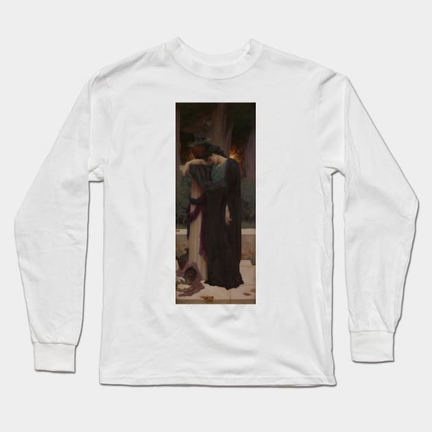 Lachrymae by Frederic Leighton Long Sleeve T-Shirt by Classic Art Stall